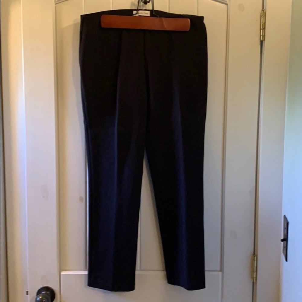Coldwater Creek Ponte Perfect Slim leg dress pants